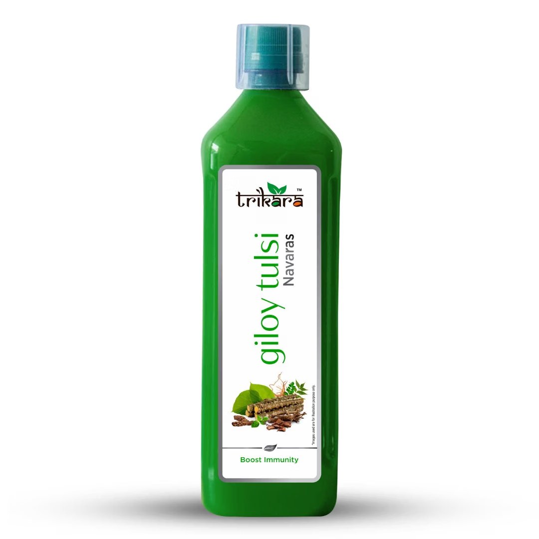 RCM Trikara Giloy Tulsi Ras (1ltr)