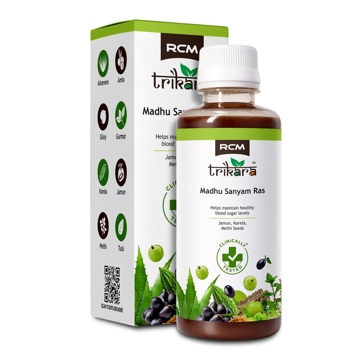 Trikara Madhusanyam Ras (250ml)