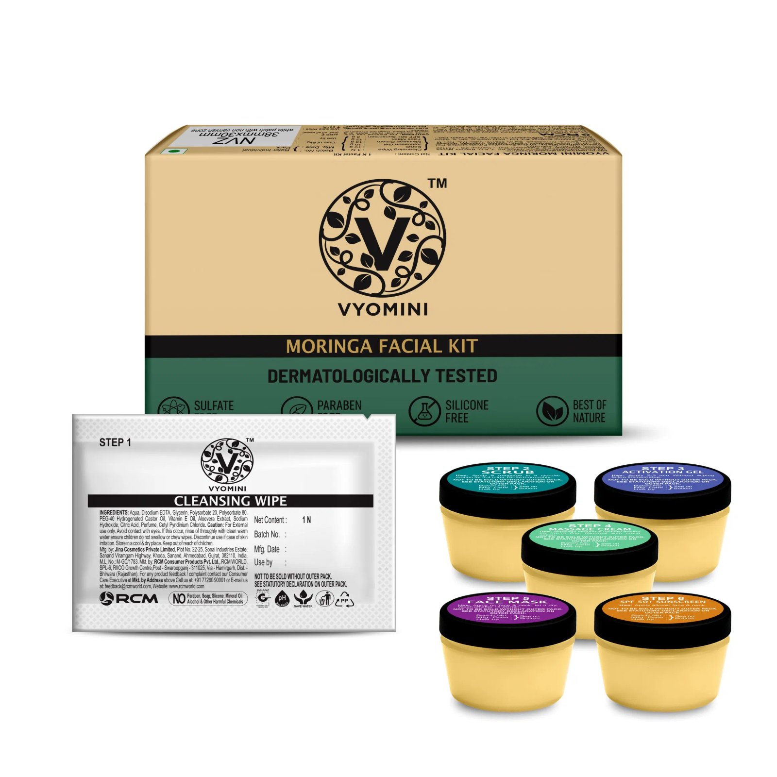 Vyomini Moringa Facial Kit