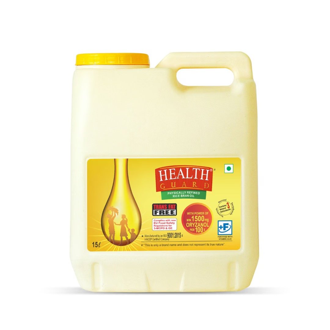 R. Health Guard Rice Bran Oil(15 Ltr)