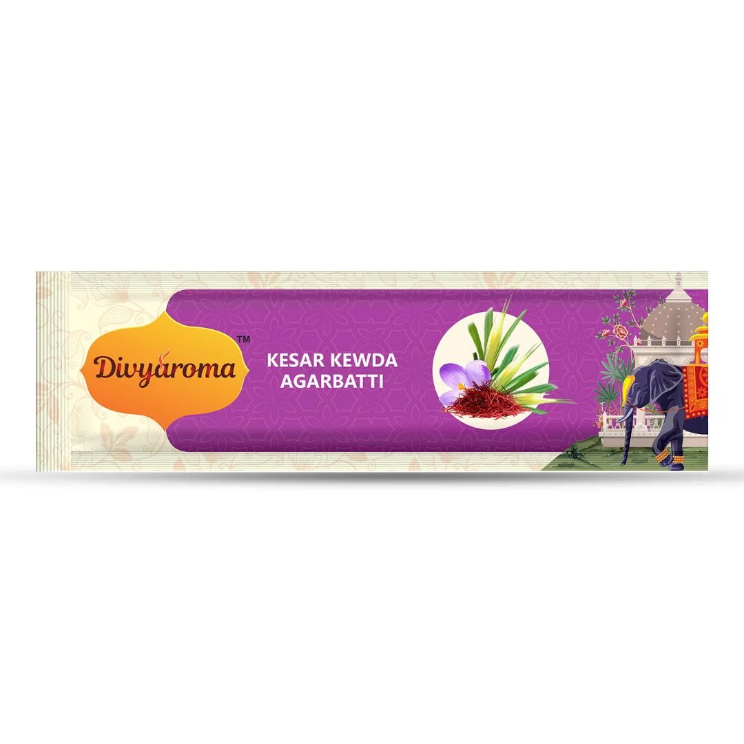 Divyaroma- Kesar Kevda Agarbatti