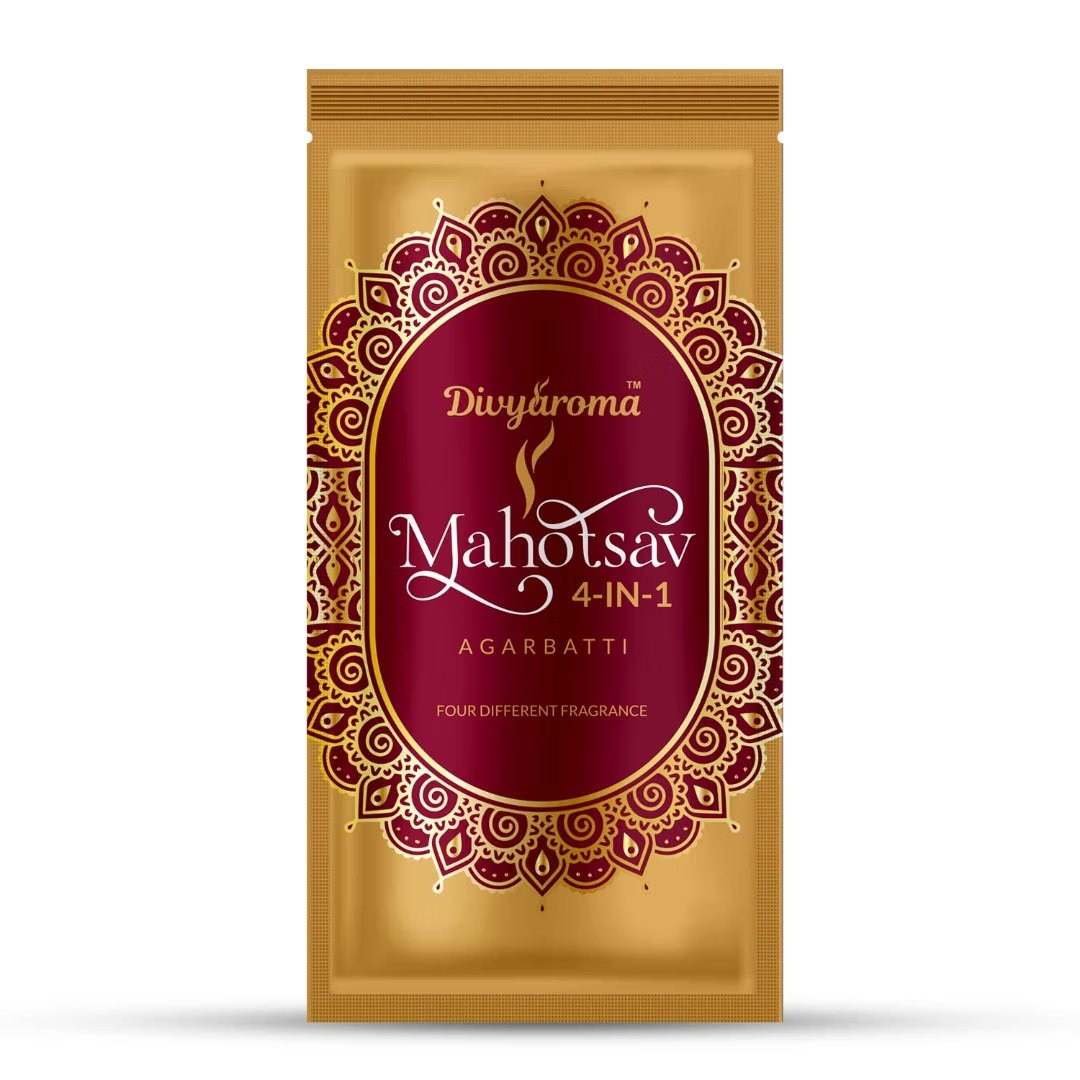 Divyroma Mahotsav (4 In 1) Premium Agarbatti
